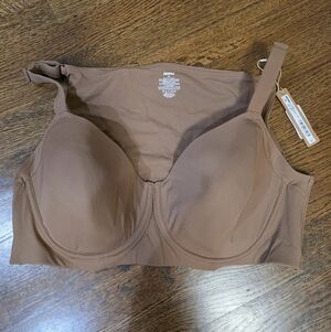 SKIMS Fits Everybody Full Coverage Back Smoother Bra 42D - jasper NWT